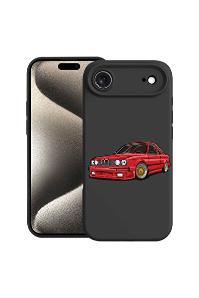 bestcase Carcasă premium din silicon pentru Apple iPhone 17 Air, Mașină clasi...