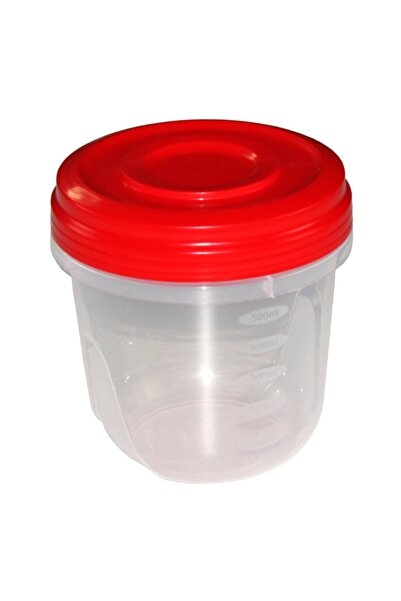 Twister Food container, Twister, polypropylene, round, transparent, 0.75 L