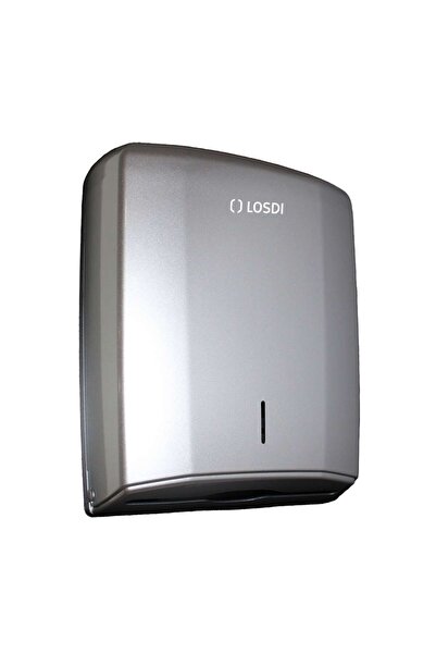 LOSDI Dispenser hartie Losdi, gri, pentru prosoape pliate, plastic ABS, 28.5 ...