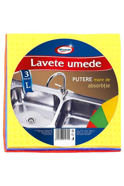 Misavan Laveta umeda, 3 buc / set, 18 x 20 cm