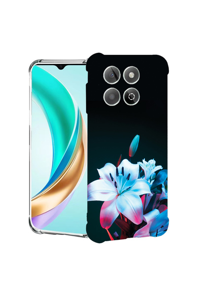 bestcase Carcasă antișoc pentru Honor X7d / 400 Smart, Orhidee Floare, 2078524 AS 1377