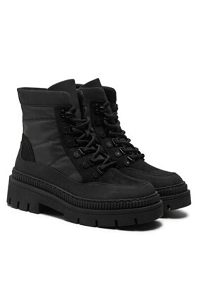 Marco Tozzi γυναικεία μποτάκια μέχρι τον αστράγαλο 2-26224-41 098 μαύρα