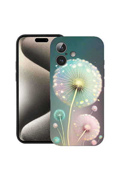 bestcase Carcasă premium din silicon pentru Apple iPhone 17, păpădie verde, 2...