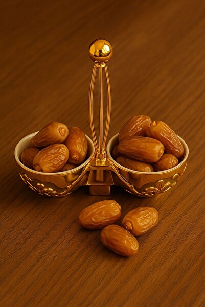 ALMASA شيال مكسرات ثنائي سرميك فاخر