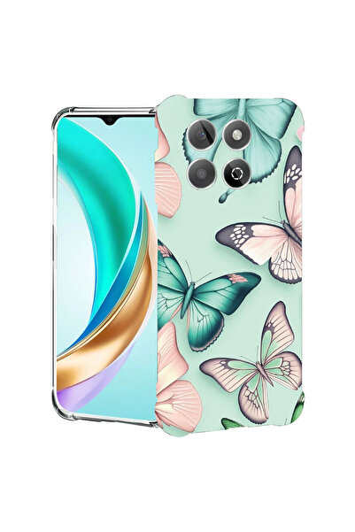 bestcase Carcasă antișoc pentru Honor 400 Smart / X7d, model fluture, 2078495...