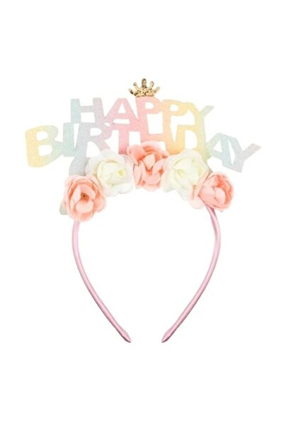 ANTBRO Bandă de perucă Antbro® pentru petrecere cu trandafiri colorați și mes...