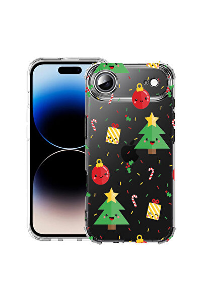 bestcase Carcasă antișoc pentru Apple iPhone 17 Air, model Brad de Crăciun, 2...
