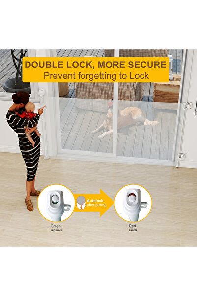 Fun Moment Automatically Closed Baby Safety Gate, Maximum Height up to 1.40m