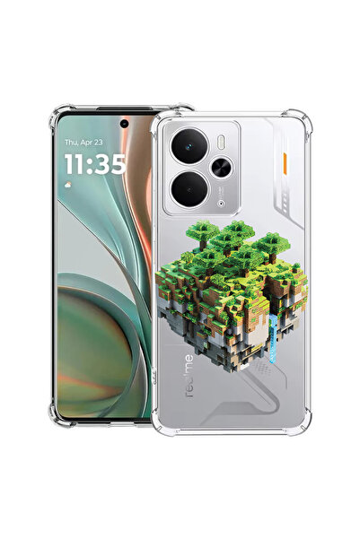 bestcase Αντικραδασμική θήκη για Realme 14 5G, Minecraft, 2052023 AS 1679