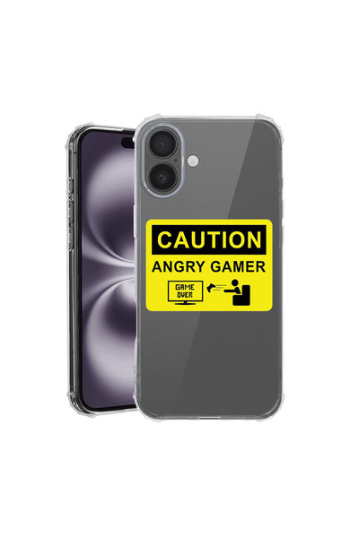 bestcase Carcasă antișoc pentru Apple iPhone 17, Angry Gamer, 2052024 AS 673