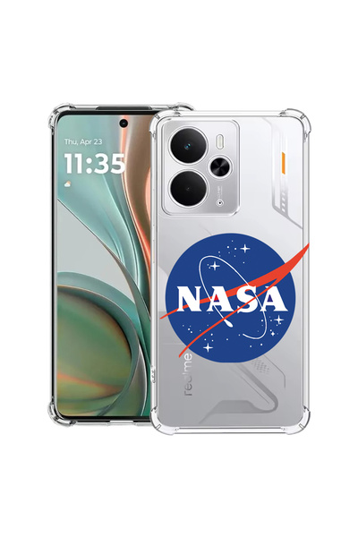 bestcase Carcasă antișoc pentru Realme 14 5G, NASA Classic, 2052023 AS 1615