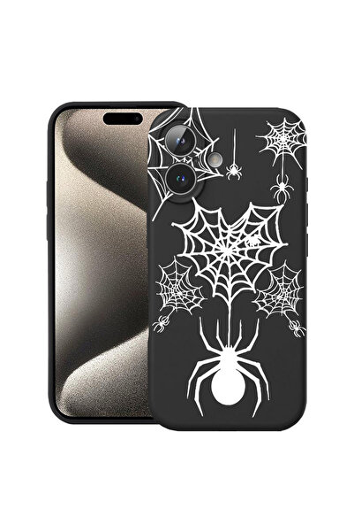 bestcase Carcasă premium din silicon pentru Apple iPhone 17, model pânză de p...