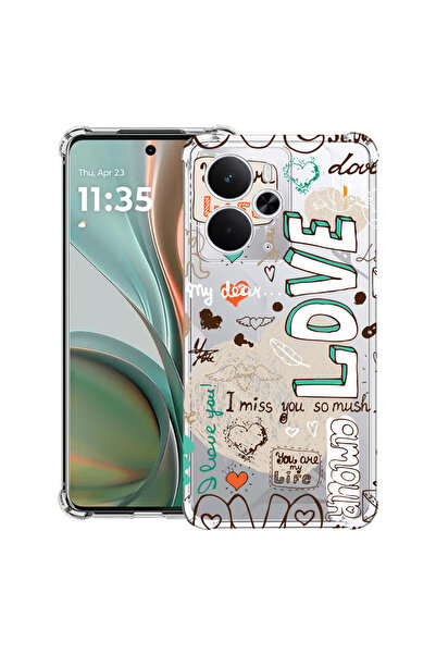 bestcase Αντικραδασμική θήκη για Realme 14 5G, Love, 2052023 AS 25