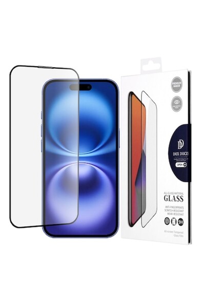 Danex Ecran de protecție din sticlă pentru iPhone 16, I68, sticlă de protecți...