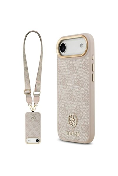 Danex Husă de protecție pentru iPhone 17 Air, Hardcase 4G cu logo și curea ma...