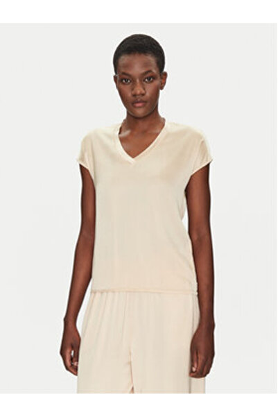 Vicolo Γυναικεία μπλούζα μπεζ VICOLO-TD0009 DU VANIGLIA 04