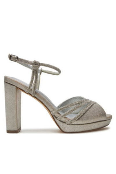 MENBUR γυναικεία σανδάλια 25714X ασημί