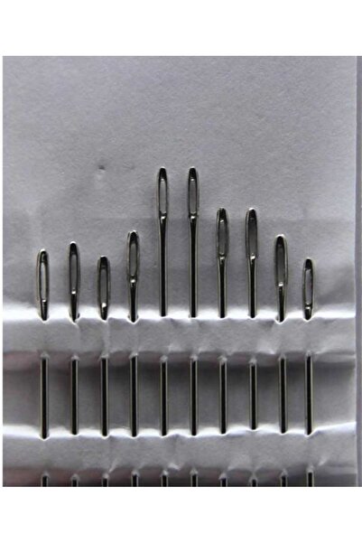 yiğit aksesuar مجموعة من 10 إبر خياطة فضية MC-004 من مينا كارين لخياطة اللحاف...