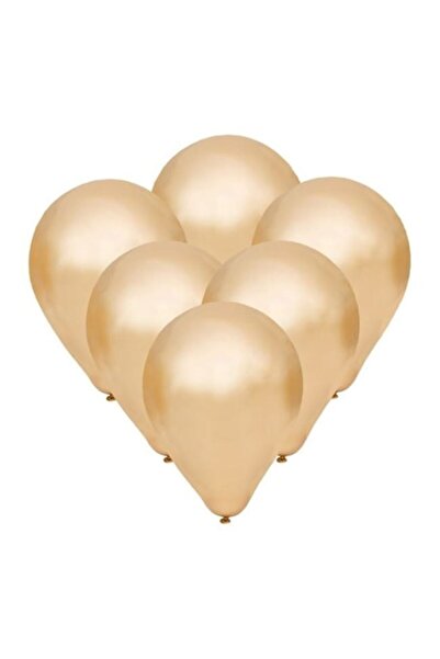 ANTBRO Σετ 10 μεταλλικών μπαλονιών πάρτι Antbro®, χρυσού χρώματος, 30εκ.