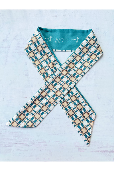 PURPLE'S BİR TUTAM MUTLULUK وشاح شعر نسائي من تويلي، عصابة رأس، بندانة