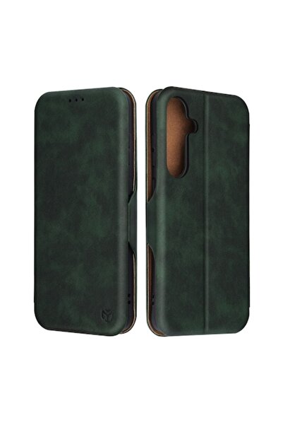 Danex Husă de protecție pentru Samsung Galaxy S25 Plus, piele ecologică, verd...