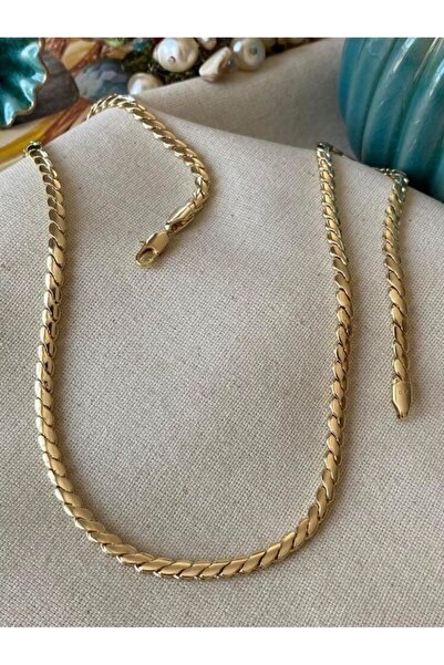 XUPING JEWELRY 14K GOLD RENK ZARAFET KADIN ZİNCİR KOLYE 4MM