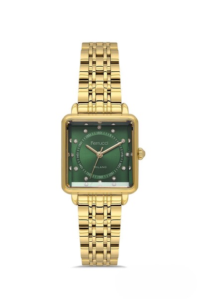 Ferrucci Mini kasa kare kadın kol saati