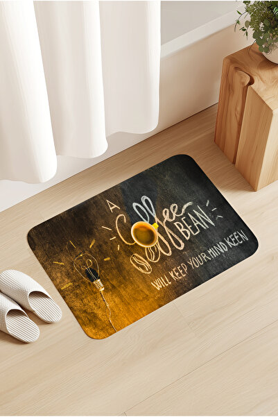 Homiko باب منقوش بنقش القهوة - سجادة أمامية للمقهى 60×80 سم