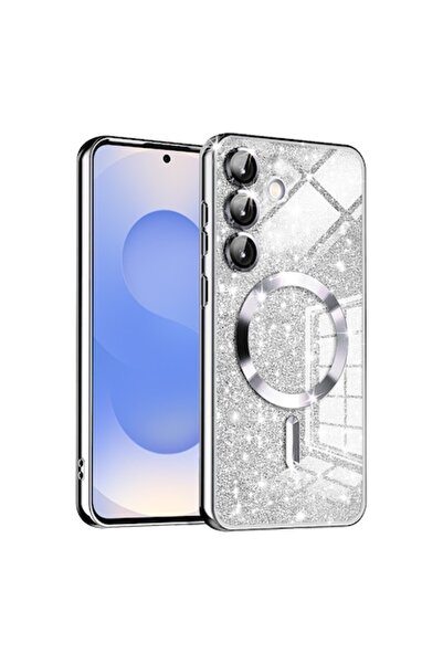 Danex Carcasă de protecție pentru Samsung Galaxy S25, A98, termoplastică, arg...