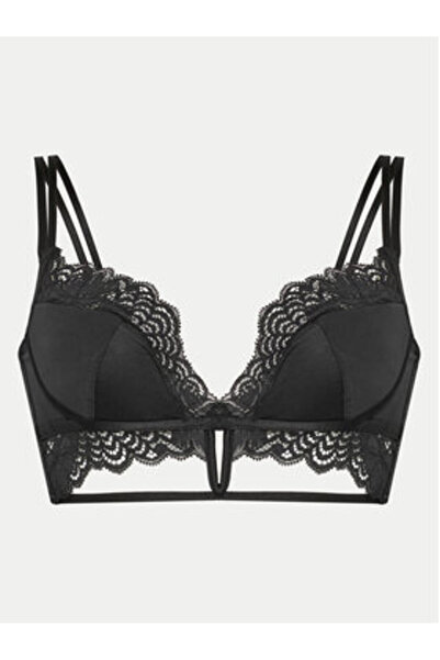 Hunkemöller Hunkemoller Γυναικείο Bralette σουτιέν 205441 Μαύρο