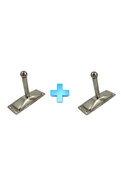 Deniz Marine 2 Adet Krom Iskarmoz. Tekne Kürek Bağlama iskarmoz. Paslanmaz