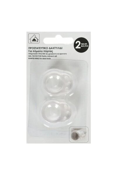 Aneliz Inel de protecție transparent pentru mânerul ușii - 2 buc.