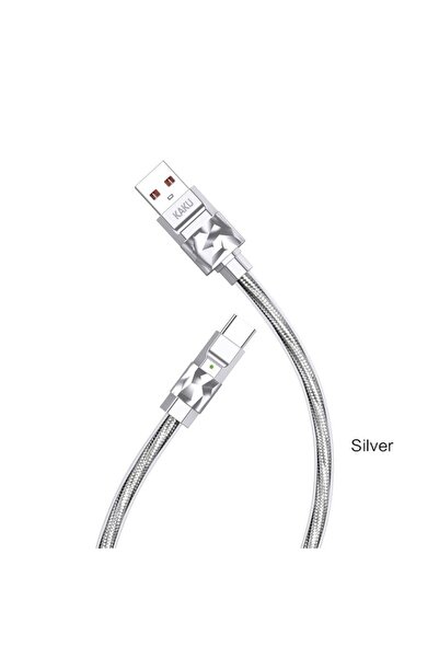 KAKU Cablu Date si Incarcare (KSC-956), USB-A la USB-C, 65W, 1m, Gray