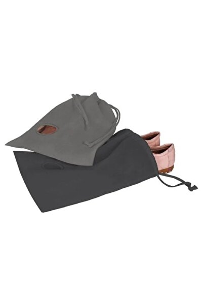 ANTBRO Set 2 huse pentru incaltaminte Antbro® cu snur de culoare neagra/gri, ...