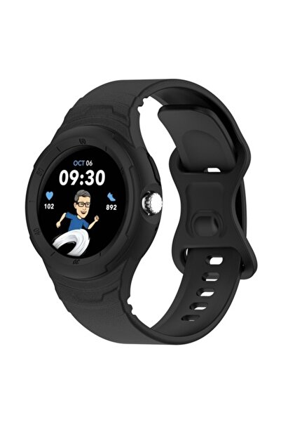 Danex Curea de ceas pentru Google Pixel Watch/Watch 2/Watch 3 41mm, Z59, silicon, negru intens închis