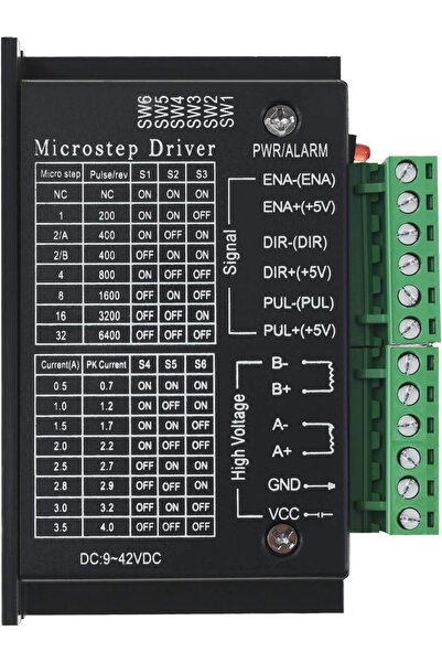 Usongshine Stepper Motor Driver TB6600 4A 9-42V Nema 17 Stepper Motor Driver ...