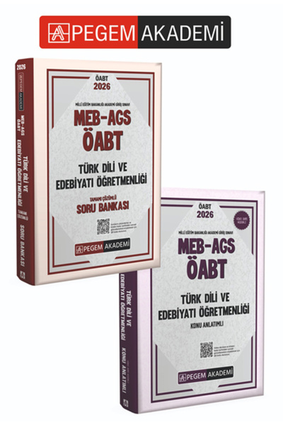 Pegem Akademi Yayıncılık PEGEM AKADEMİ 2026 MEB AGS ÖABT Türk Dili ve Edebiya...