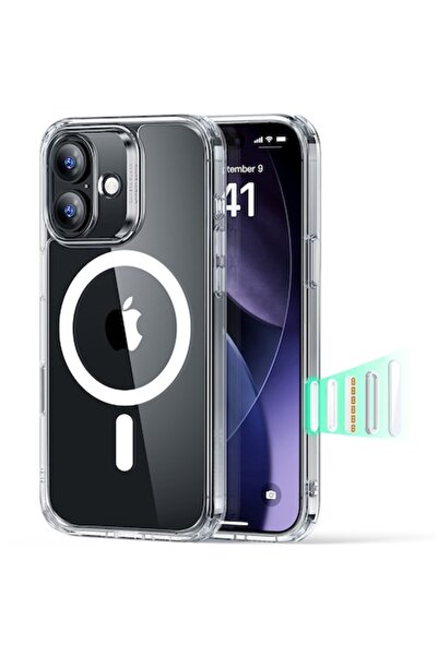 Danex Husa pentru iPhone 17, Classic Hybrid HaloLock, O61, Poliuretan, Clear