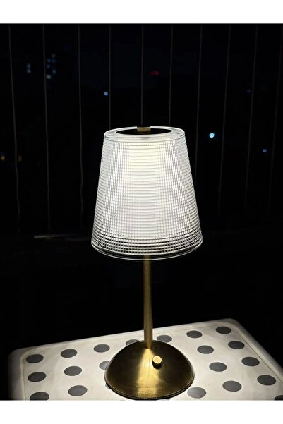 Generic Cordless Rechargeable Table Lamp LED Touch Control Light with 3-Way Brightness Modes