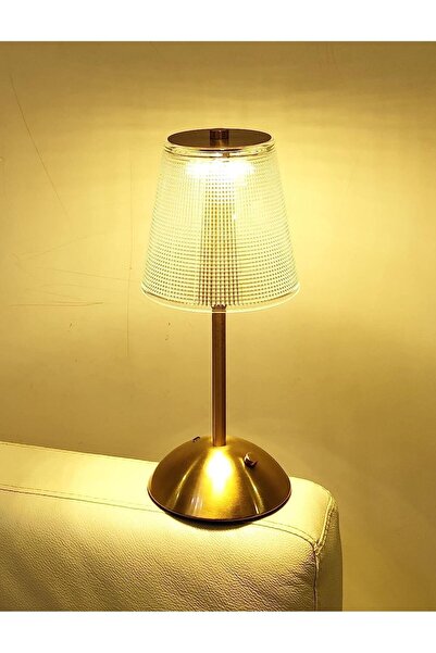 Generic Cordless Rechargeable Table Lamp LED Touch Control Light with 3-Way Brightness Modes