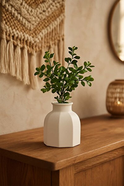 Otaera Vurgu Çizgiler Vazo - Tasarım Dekoratif Obje, Modern Çizgili Form, Sal...