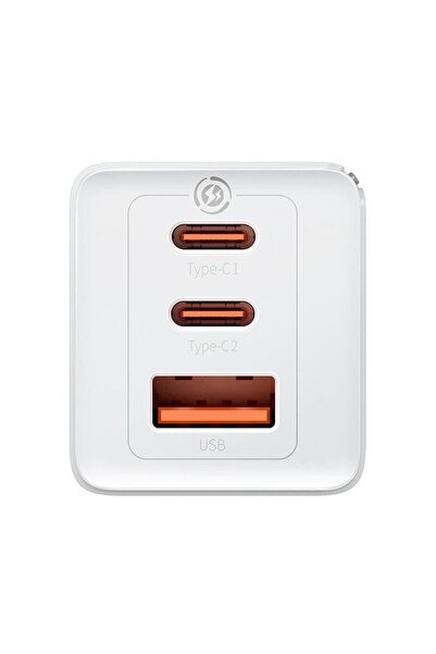 Baseus Încărcător UE 3 în 1, 65 W, cablu Type-C, P80, TPE, GaN5 Pro