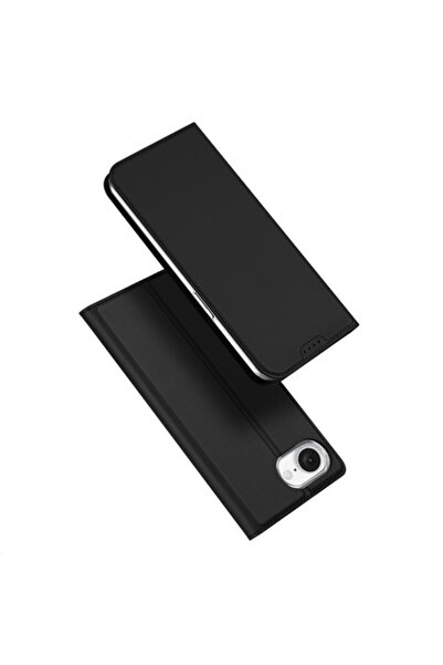 Danex Husă de protecție pentru iPhone 16e, O60, piele, culoare închisă intensă