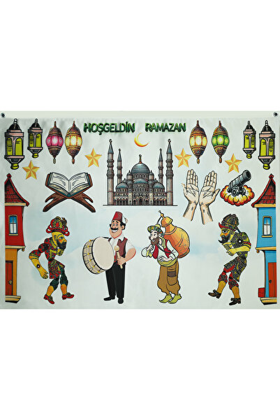 magic childs Hoşgeldin Ramazan Pano/Hoşgeldin Ramazan Afiş/Okul Etkinlik/Sını...