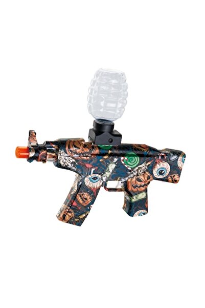 GOLD MARKET Pistol electric de jucărie AK47, tip mitralieră cu bile de gel, O...