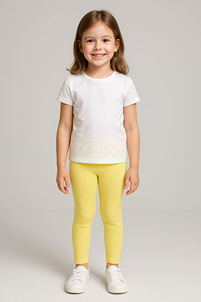 Kyex Girl's Cotton Lycra Camisole Seasonal Leggings