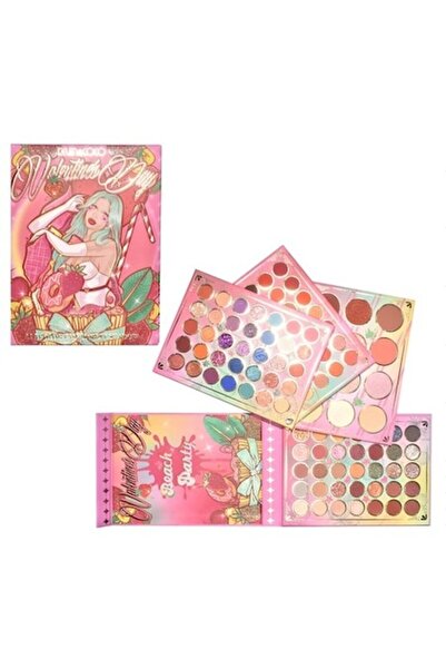 Danex Kevin&Coco Eyeshadow Palette, 117 Colors, Rotatable Design, Blush and H...