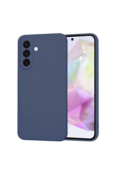 OEM Carcasă pentru Samsung Galaxy A36 5G, V55, pânză, albastru marin