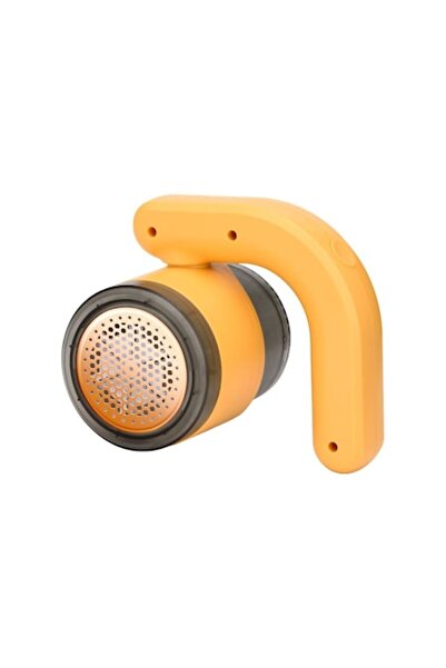 Danex Îndepărtător de scame, păr și praf Flippy cu LED, mâner reglabil, galben