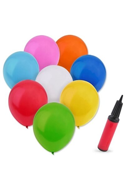 ANTBRO Комплект 25 baloane de petrecere multicolore cu pompa